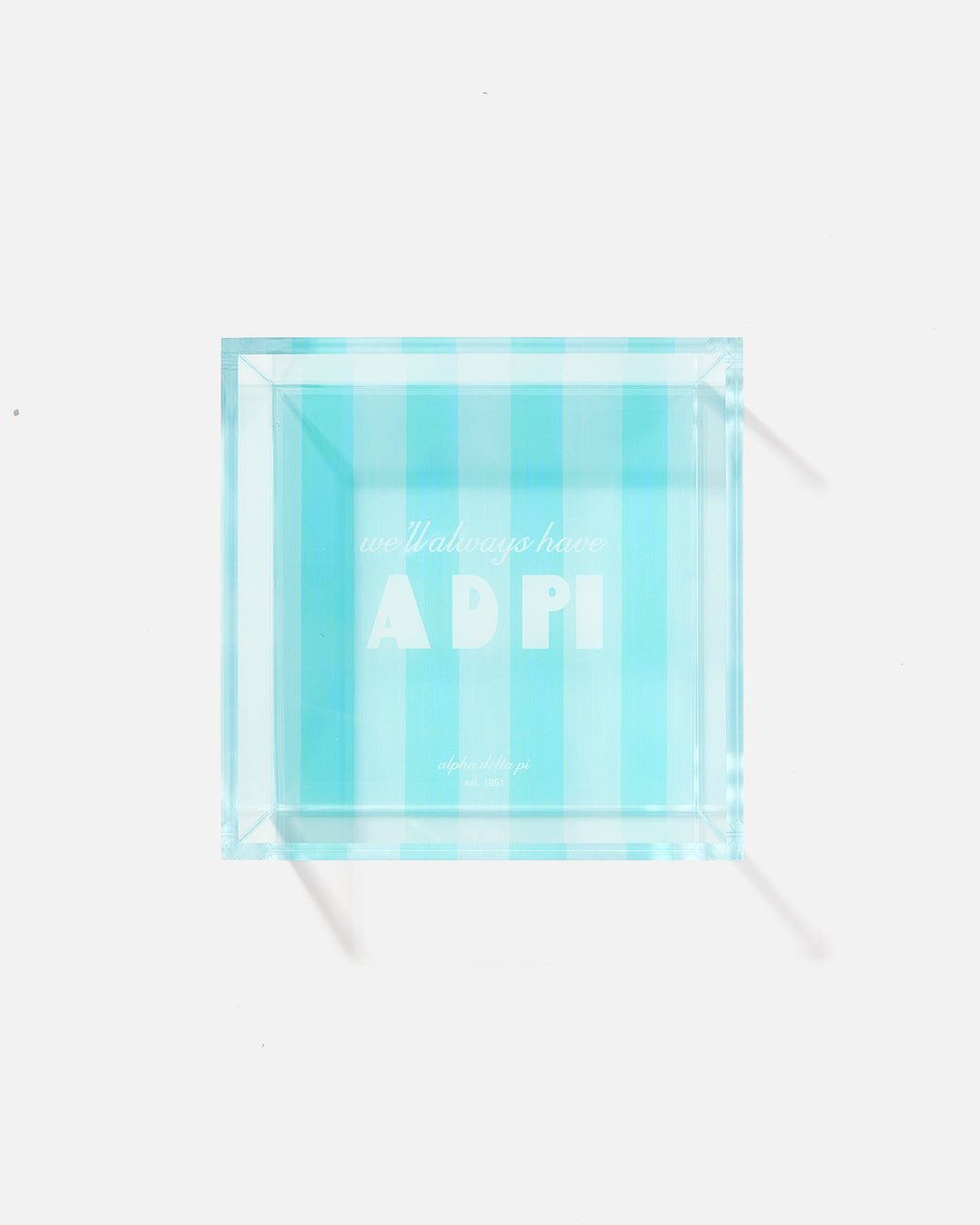 Alpha Delta Pi Trinket Tray - Tart By Taylor