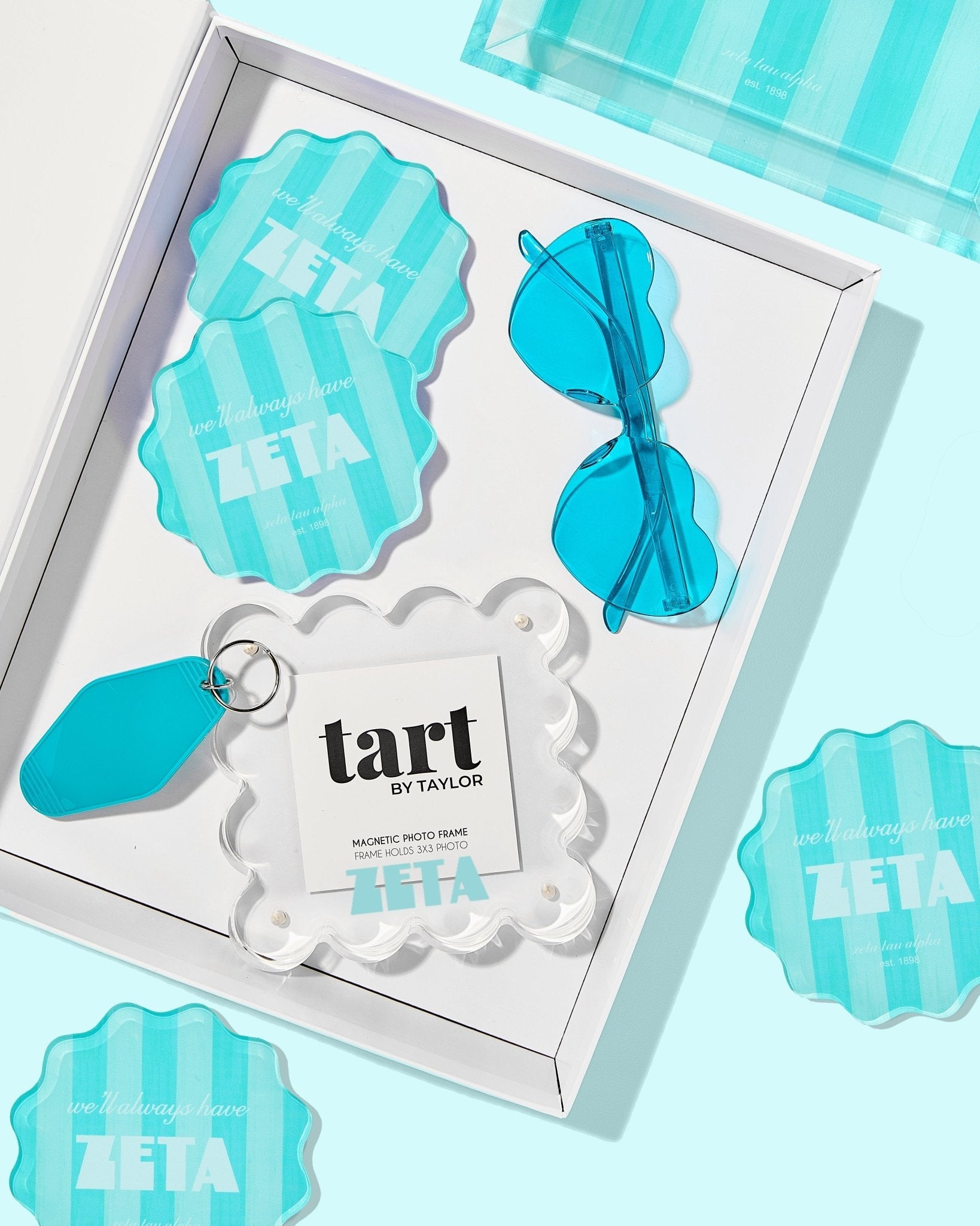 Zeta Tau Alpha Keepsake Box - Tart By Taylor