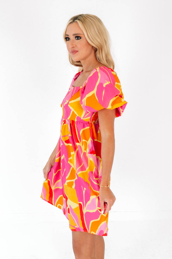 Meet Me in Miami Dress - Pink – The Impeccable Pig