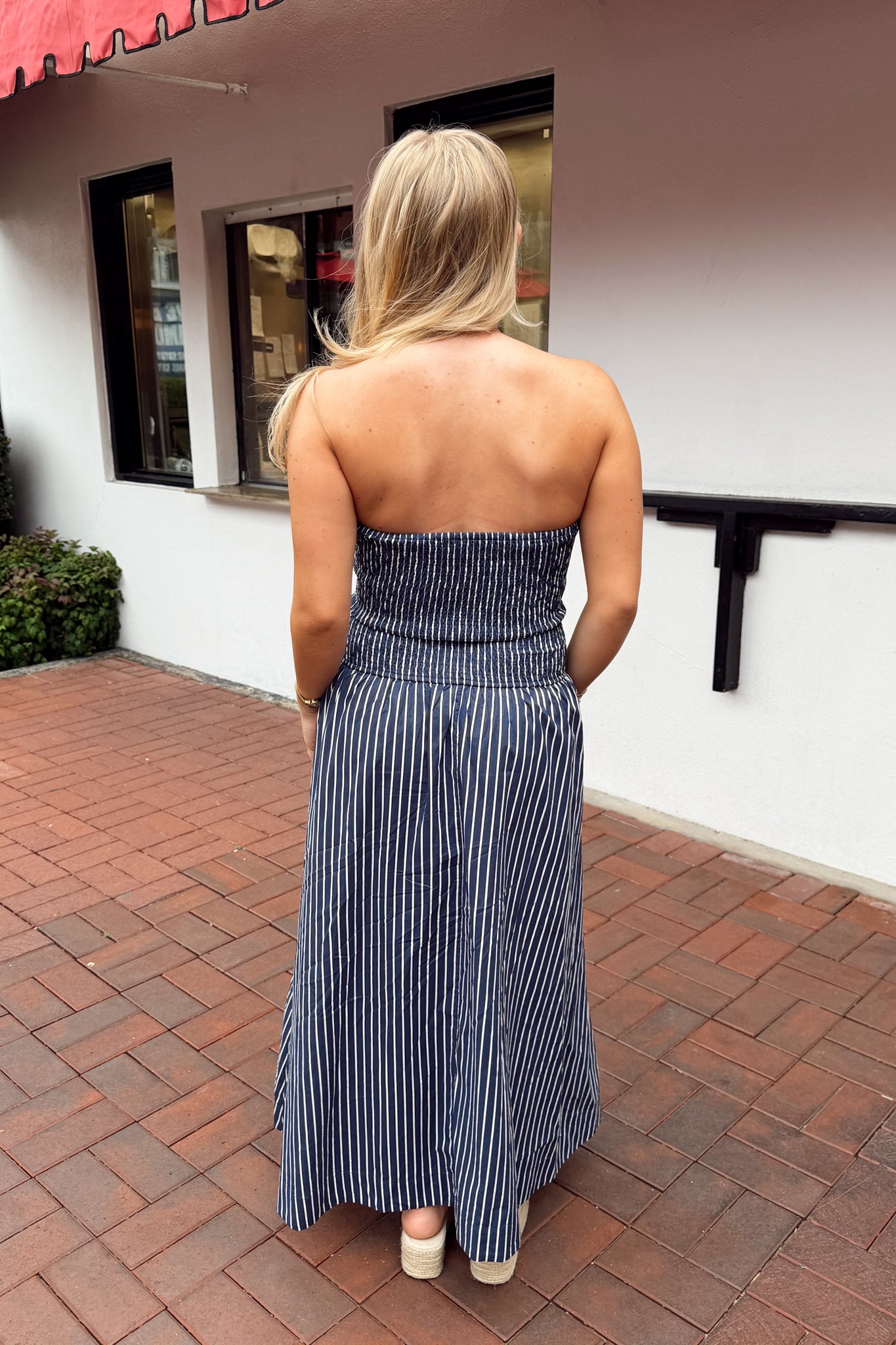 Maritime Muse Midi Dress - Navy – The Impeccable Pig