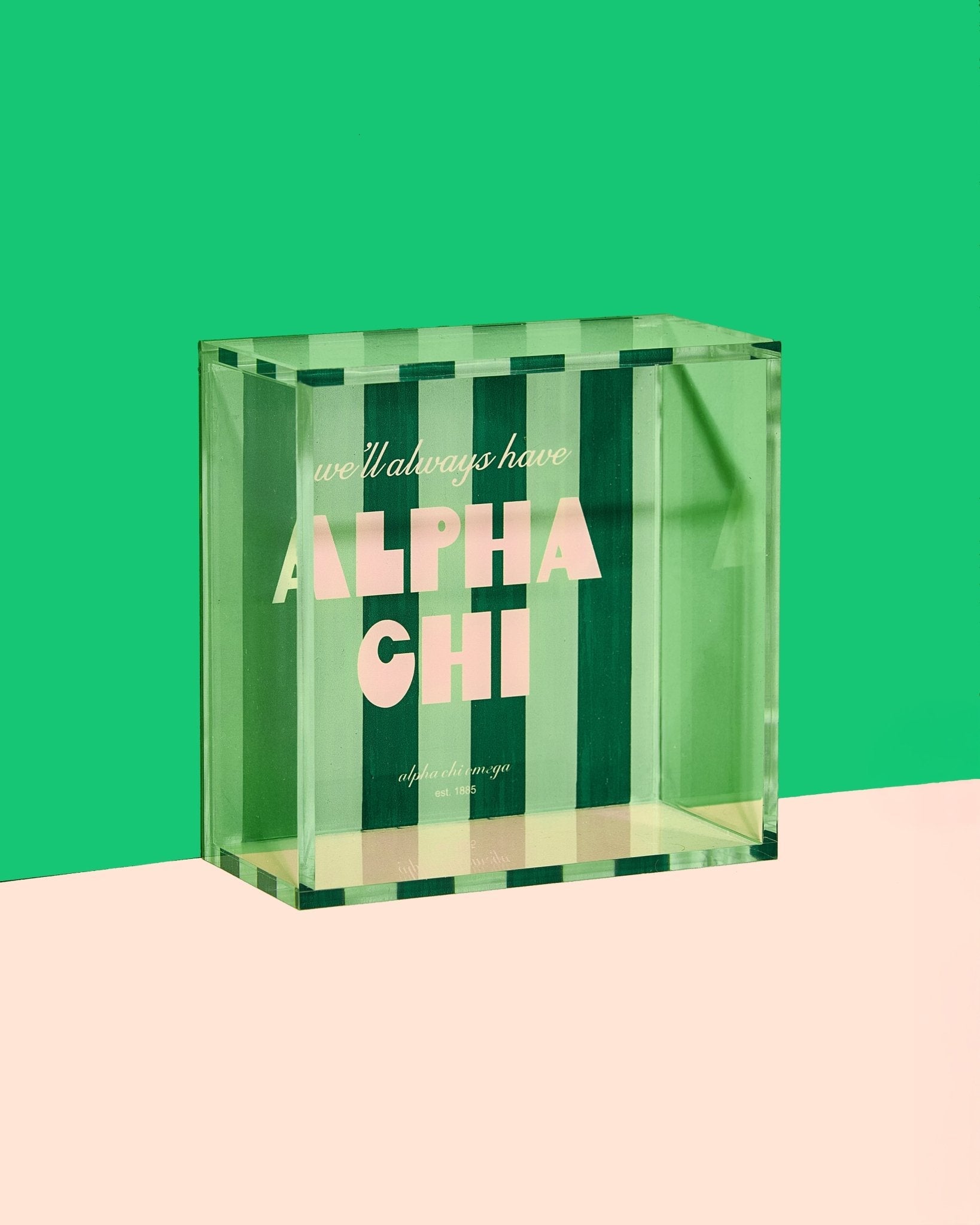 Alpha Chi Omega Trinket Tray - Tart By Taylor