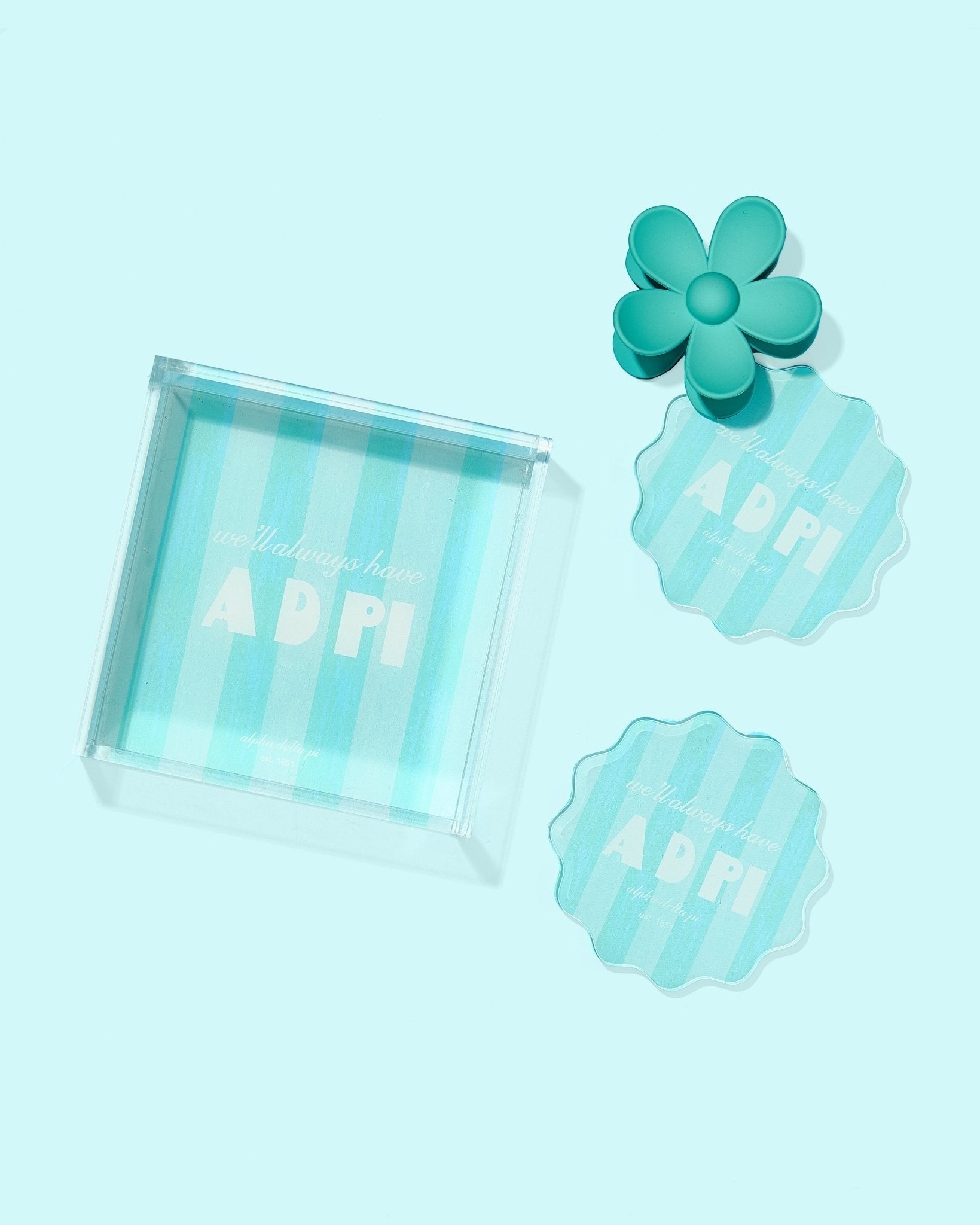 Alpha Delta Pi Coasters - Tart By Taylor