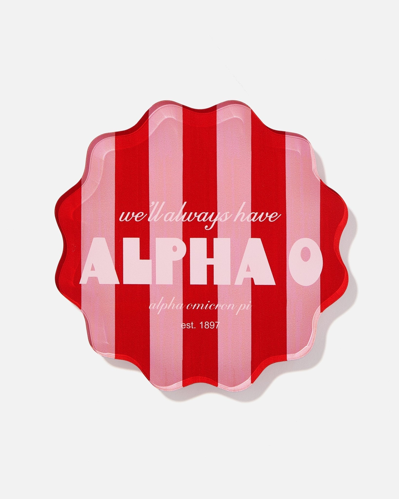 Alpha Omicron Pi Coasters - Tart By Taylor