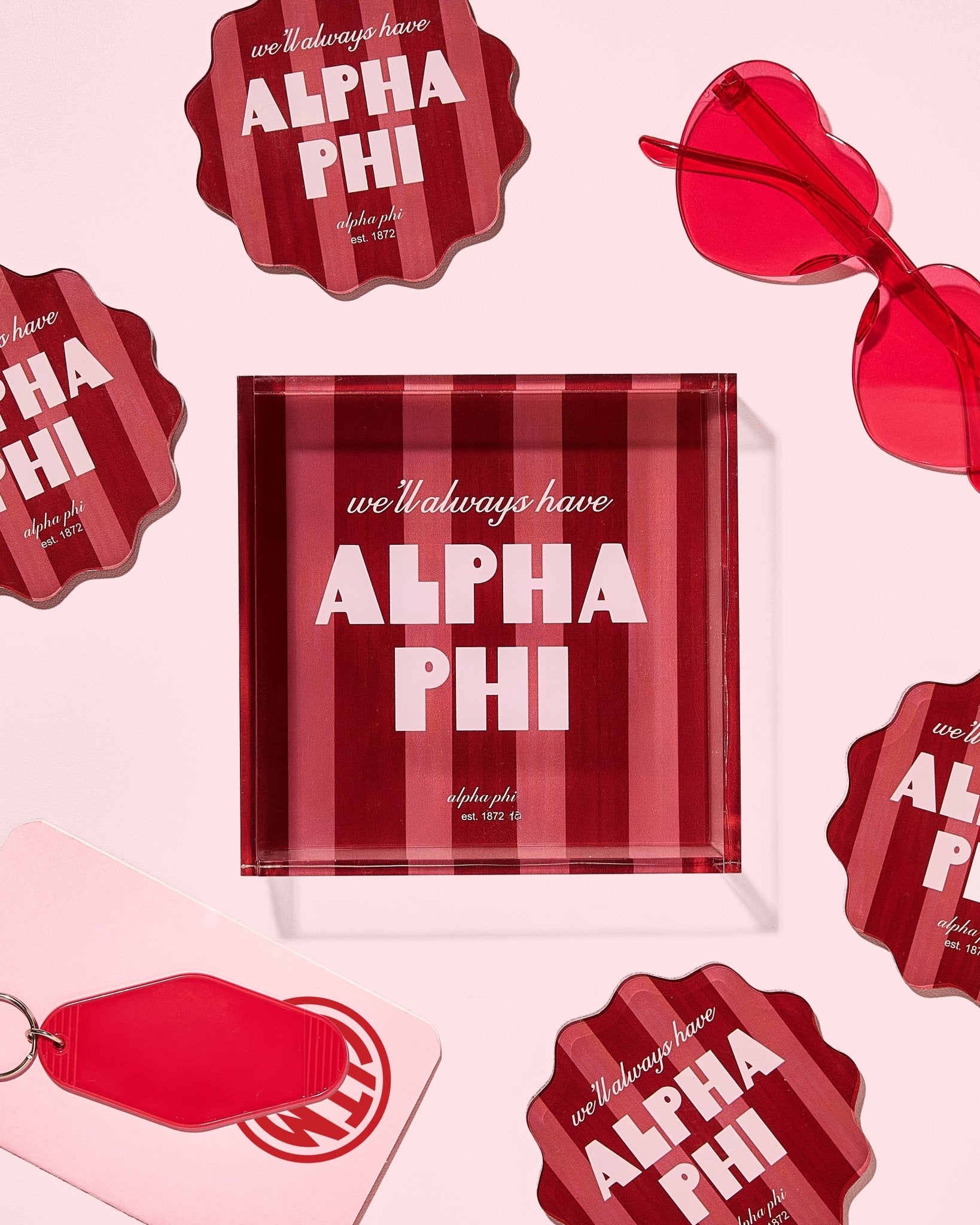 Alpha Phi Trinket Tray - Tart By Taylor