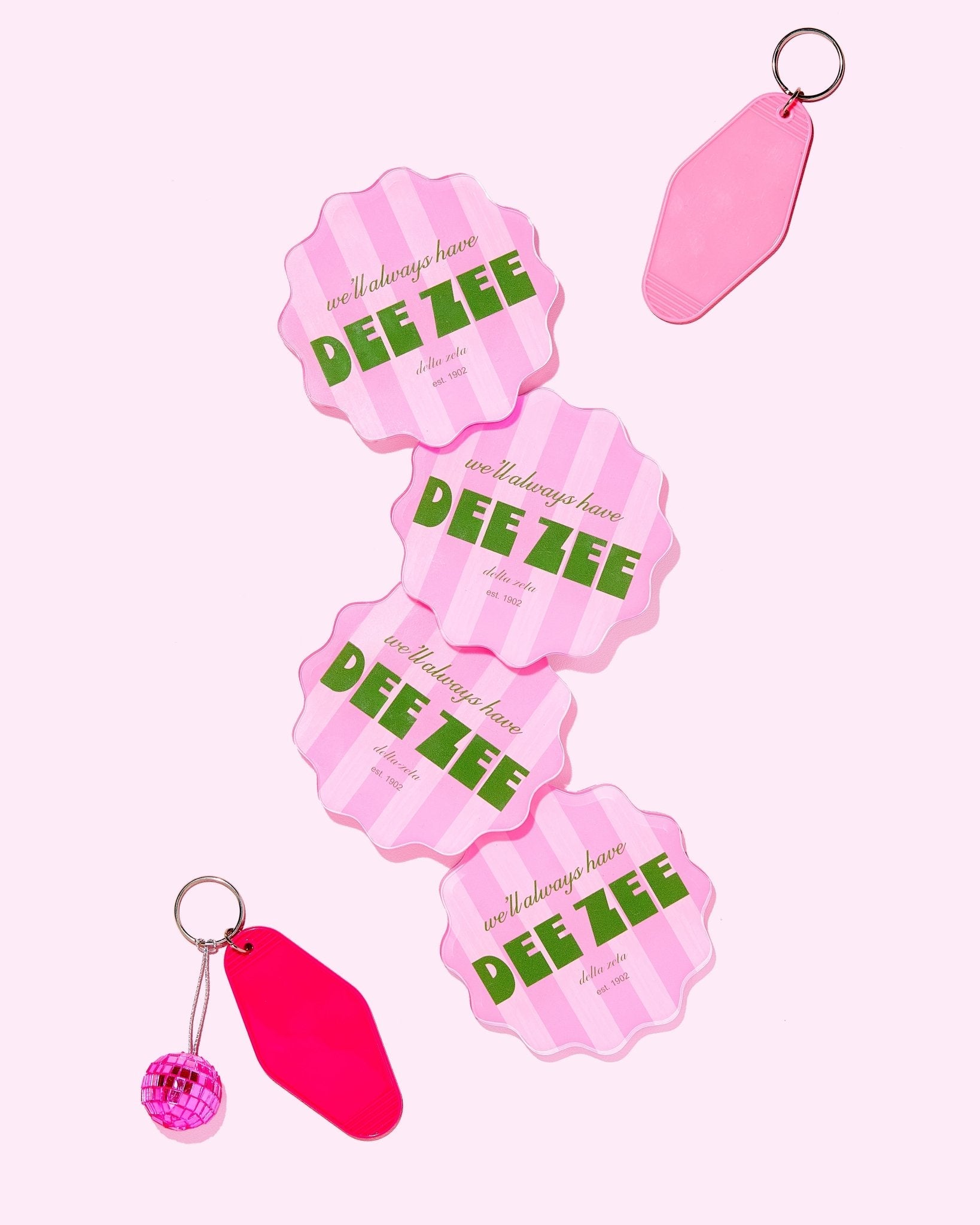 Delta Zeta Coasters - Tart By Taylor