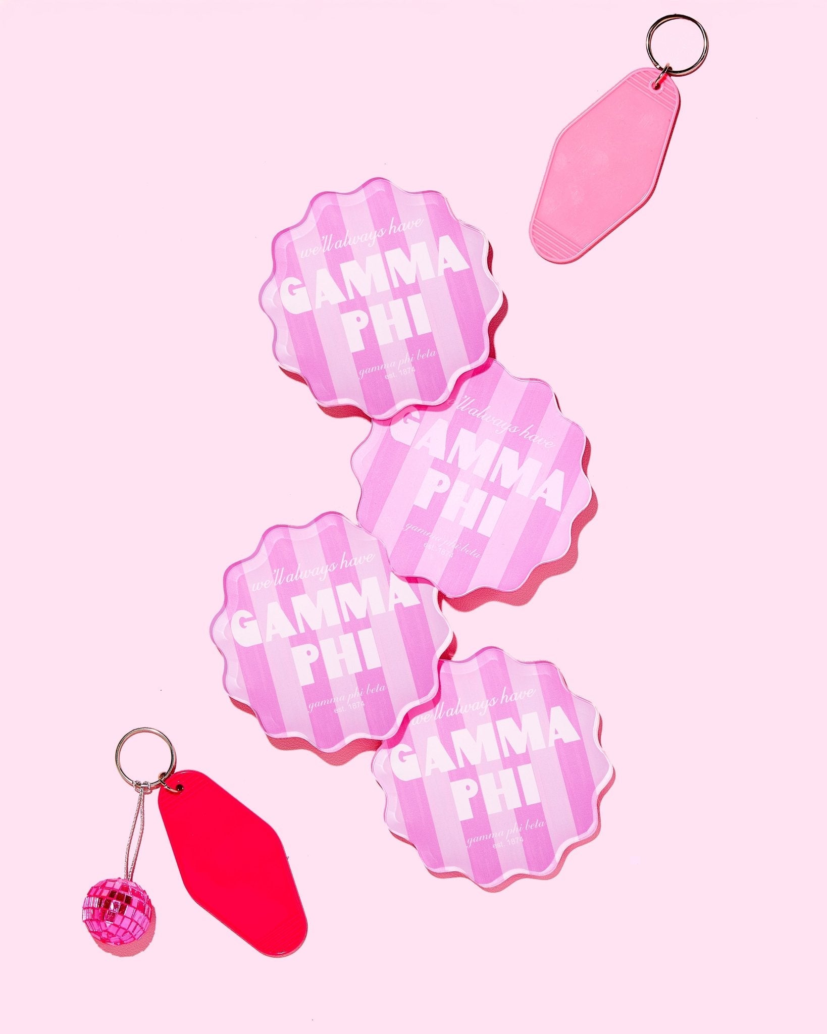 Gamma Phi Beta Coasters - Tart By Taylor