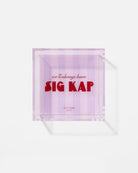 Sigma Kappa Trinket Tray - Tart By Taylor