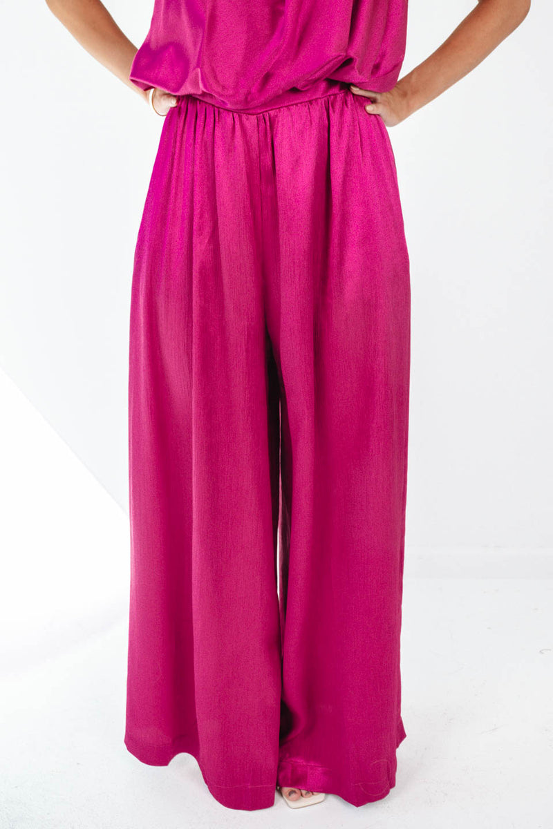 Read All About It Pants - Magenta – The Impeccable Pig